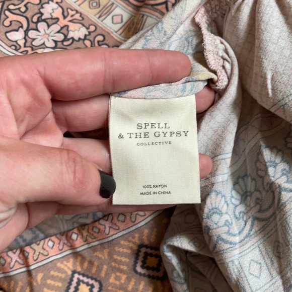 NWT Spell Amethyst Bambi Gown “Blush” Medium - Picture 8 of 12